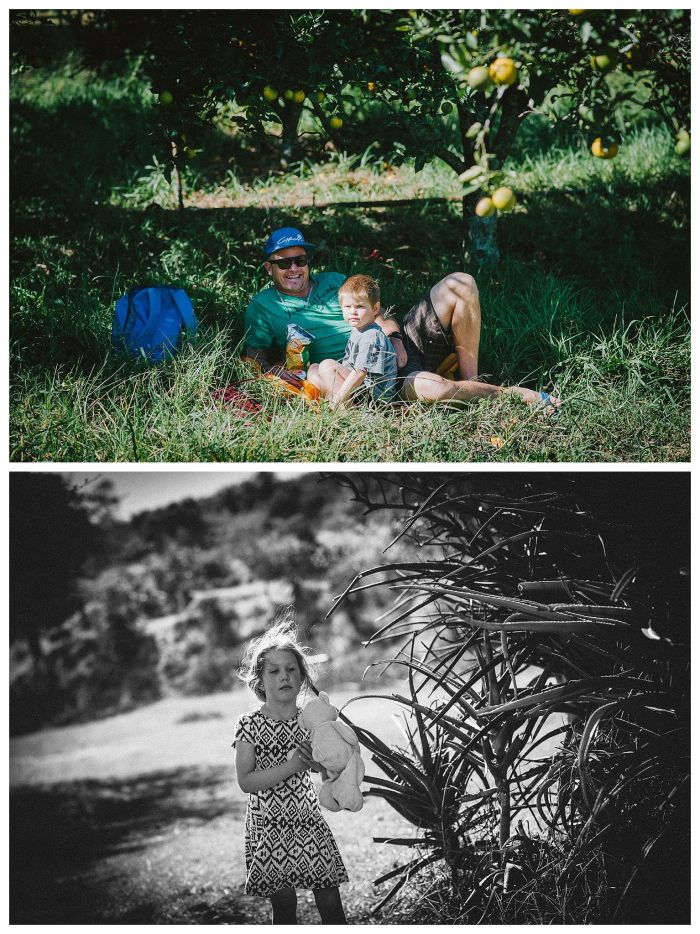 Farm family photos, unscripted 